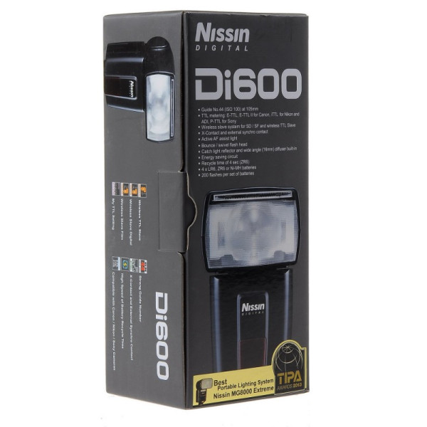 Спалах Nissin Di600 для Canon
